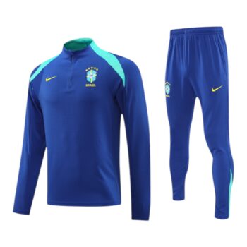 24/25 Brazil Tracksuit Blue