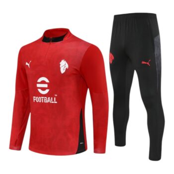 25/26 AC Milan Tracksuit Red